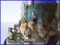 Border Fine Arts Beatrix Potter The Tale Of Ginger & Pickles Rare L/ E 2000 Border Fine Arts Beatrix Potter The Tale Of Ginger & Pickles Rare L/ E 2000