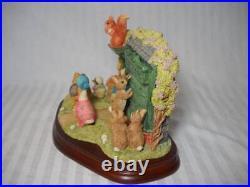 Border Fine Arts Beatrix Potter The Tale of Ginger and Pickles Tableau COA & Box