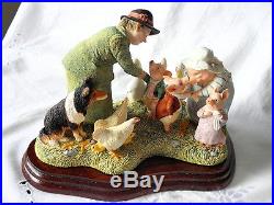 Border Fine Arts Beatrix Potter We Wished Them Goodbye In The Yard Tableau