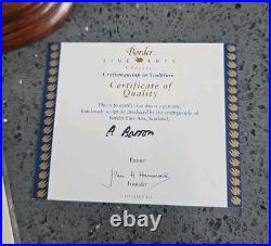Border Fine Arts Belgian Blue Bull B0406 LTD Edition 262 of 1250 Very Rare Boxed