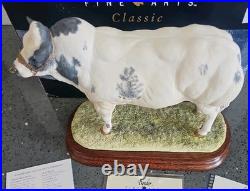 Border Fine Arts Belgian Blue Bull B0406 LTD Edition 262 of 1250 Very Rare Boxed