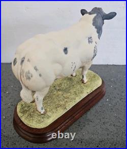 Border Fine Arts Belgian Blue Bull B0406 LTD Edition 262 of 1250 Very Rare Boxed