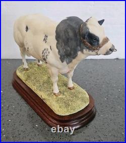 Border Fine Arts Belgian Blue Bull B0406 LTD Edition 262 of 1250 Very Rare Boxed