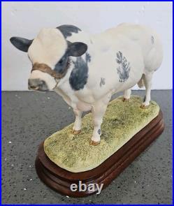 Border Fine Arts Belgian Blue Bull B0406 LTD Edition 262 of 1250 Very Rare Boxed