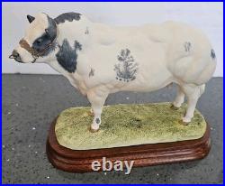 Border Fine Arts Belgian Blue Bull B0406 LTD Edition 262 of 1250 Very Rare Boxed