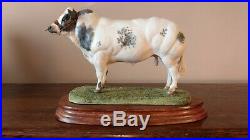 Border Fine Arts'Belgian Blue Bull' Style One Limited Edition 1127 of 1250
