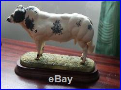 Border Fine Arts'Belgian Blue Bull' Style One Limited Edition New in Box