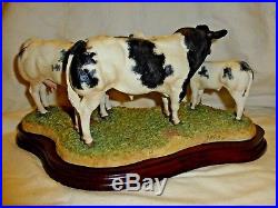 Border Fine Arts Belgian Blue Family Group Cows Cattle Ltd Ed B0771