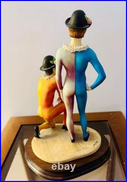 Border Fine Arts Ben Black Clowns Limited Edition of 1859 Excellent Condition