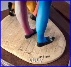 Border Fine Arts Ben Black Clowns Limited Edition of 1859 Excellent Condition