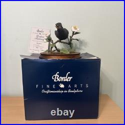 Border Fine Arts Bird L90 Blackbird Ltd Ed 476/1850 New Original In It's Boxes