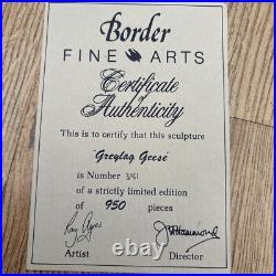 Border Fine Arts Birds Greyleg Geese Ltd 950