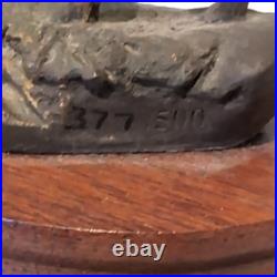 Border Fine Arts Black Faced Ewe & Border Collie Bronzed Limited Edition 377/500