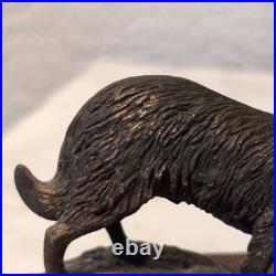 Border Fine Arts Black Faced Ewe & Border Collie Bronzed Limited Edition 377/500