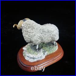 Border Fine Arts Black Faced Tup Figurine by Anne Wall, 1995 The County Show