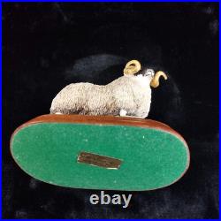 Border Fine Arts Black Faced Tup Figurine by Anne Wall, 1995 The County Show