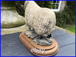 Border Fine Arts'Black face Tup' (Style One) Model No. L15 by Mairi Hunt
