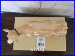 Border Fine Arts Blonde D'Aquitaine Cow Model A5256 18x12cms Boxed