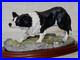 Border-Fine-Arts-Border-Collie-Black-and-White-Rare-Vintage-Model-B0449A-Vgc-01-mi