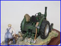 Border Fine Arts Boxed Ltd. Ed. 1228/1500'hauling Out' Sculpture By Ray Ayres
