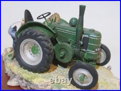 Border Fine Arts Boxed Ltd. Ed. 1228/1500'hauling Out' Sculpture By Ray Ayres