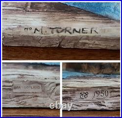 Border Fine Arts Boxer and Pups (Tan & White) Ltd. Edition No. 88/950 No. BO654