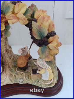 Border Fine Arts Brambly Hedge Autumn Tableau No 57 Ltd 999