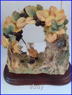 Border Fine Arts Brambly Hedge Autumn Tableau No 57 Ltd 999