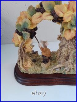 Border Fine Arts Brambly Hedge Autumn Tableau No 57 Ltd 999