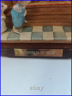 Border Fine Arts Brambly Hedge Pretenders to the Throne B0809