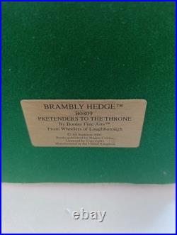 Border Fine Arts Brambly Hedge Pretenders to the Throne B0809