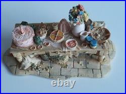 Border Fine Arts, Brambly Hedge, The Table by Jill Barklem BH7 boxed. VGC. RARE