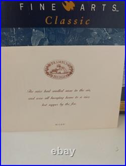 Border Fine Arts Brambly Hedge Winter Tableau B0554 No. 57 (Boxed, certificate)