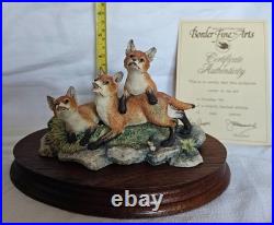Border Fine Arts Caught in the Act Limited Edition 951/1500 Excellent Condition
