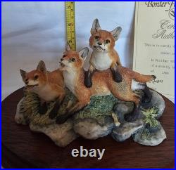 Border Fine Arts Caught in the Act Limited Edition 951/1500 Excellent Condition