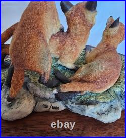 Border Fine Arts Caught in the Act Limited Edition 951/1500 Excellent Condition