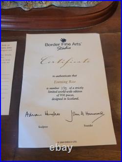 Border Fine Arts Ceramic Sculpture- Evening Rise By Adrian Hughes