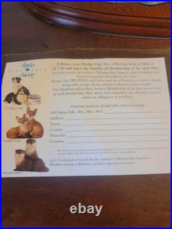 Border Fine Arts Ceramic Sculpture- Evening Rise By Adrian Hughes