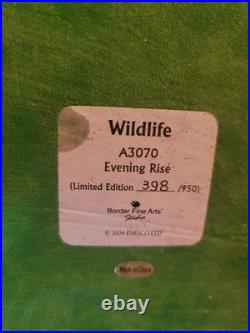 Border Fine Arts Ceramic Sculpture- Evening Rise By Adrian Hughes