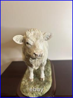 Border Fine Arts Charolais Bull B0587 Jack Crewdson Limited Edition 698/1950