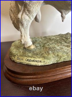 Border Fine Arts Charolais Bull B0587 Jack Crewdson Limited Edition 698/1950