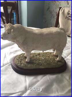 Border Fine Arts Charolais Bull. Limited Edition