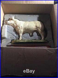 Border Fine Arts Charolais Bull Ltd Ed 847/950. New And Boxed. Very Rare