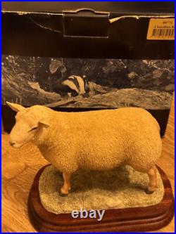 Border Fine Arts Charolais Ram Ltd 750 This Is Number 71 BNIB