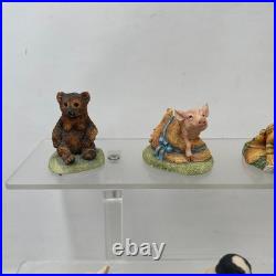 Border Fine Arts Chiltern Collection First Friends Animal Figurines x14 Bundle