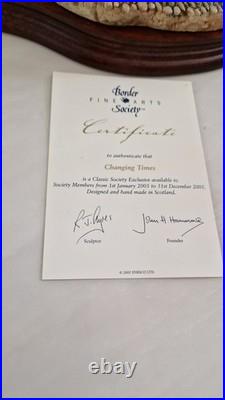 Border Fine Arts Classic Changing Times Hand Made Sculpture