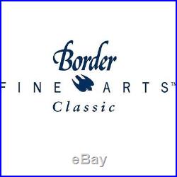 Border Fine Arts Classic Collection B1451 Bringing Home the Bacon Pigs Blue LE 3