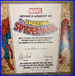 Border Fine Arts Classic Marvel Spiderman Figurine Ltd Ed 500 UK B1602 Enesco