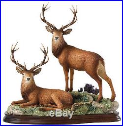 Border Fine Arts Classic Summer Camp Stags Wild Animal Figure Ornament Ltd B1516