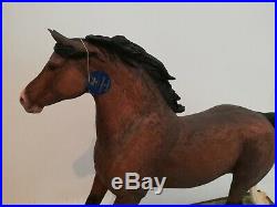 Border Fine Arts Classic Welsh Cob Bay B1035 Stunning Piece New And Boxed